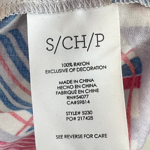 Cabi Relaxed Fit All Aboard Tassel Striped Sleeveless Blouse Size Small - Picture 6 of 6